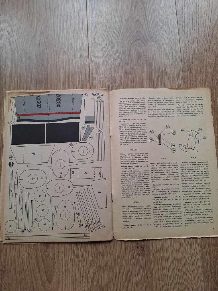 Mały Modelarz Samolot Lightning 1/1974