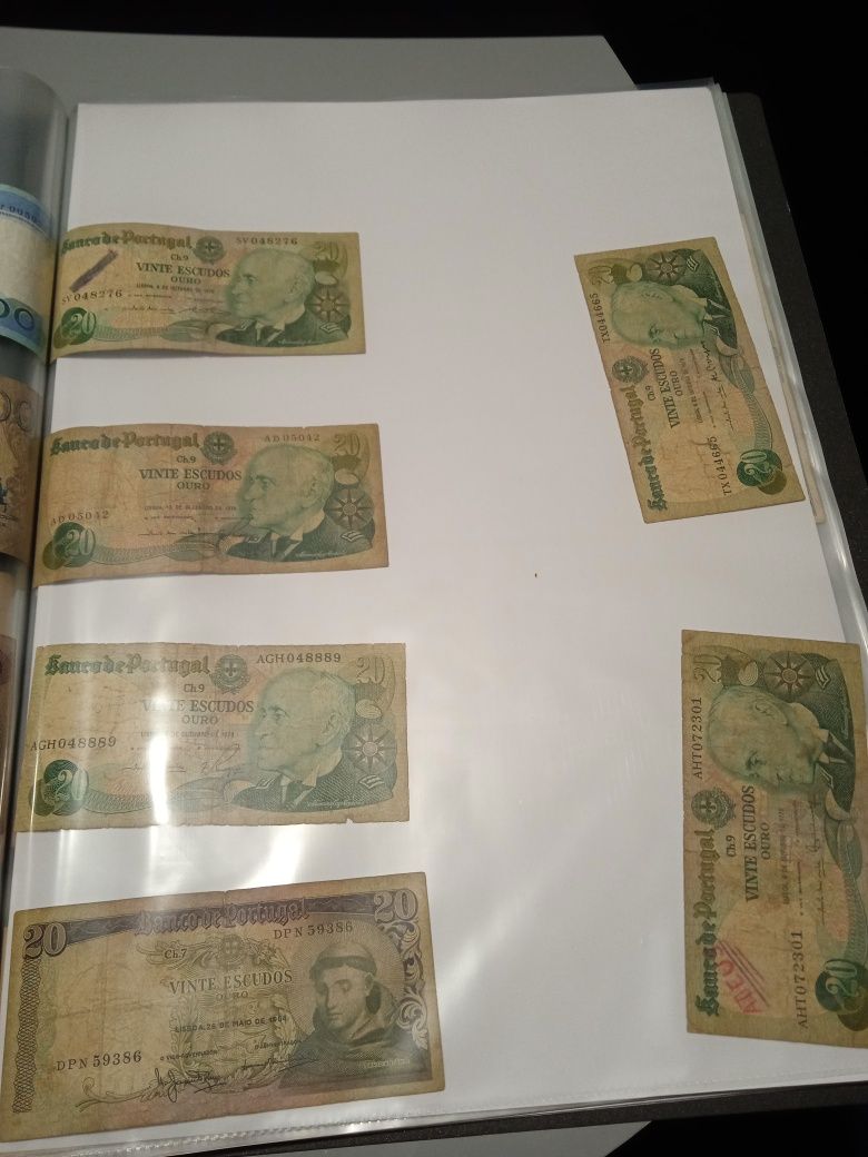 Vendo moedas ou notas de coleçao