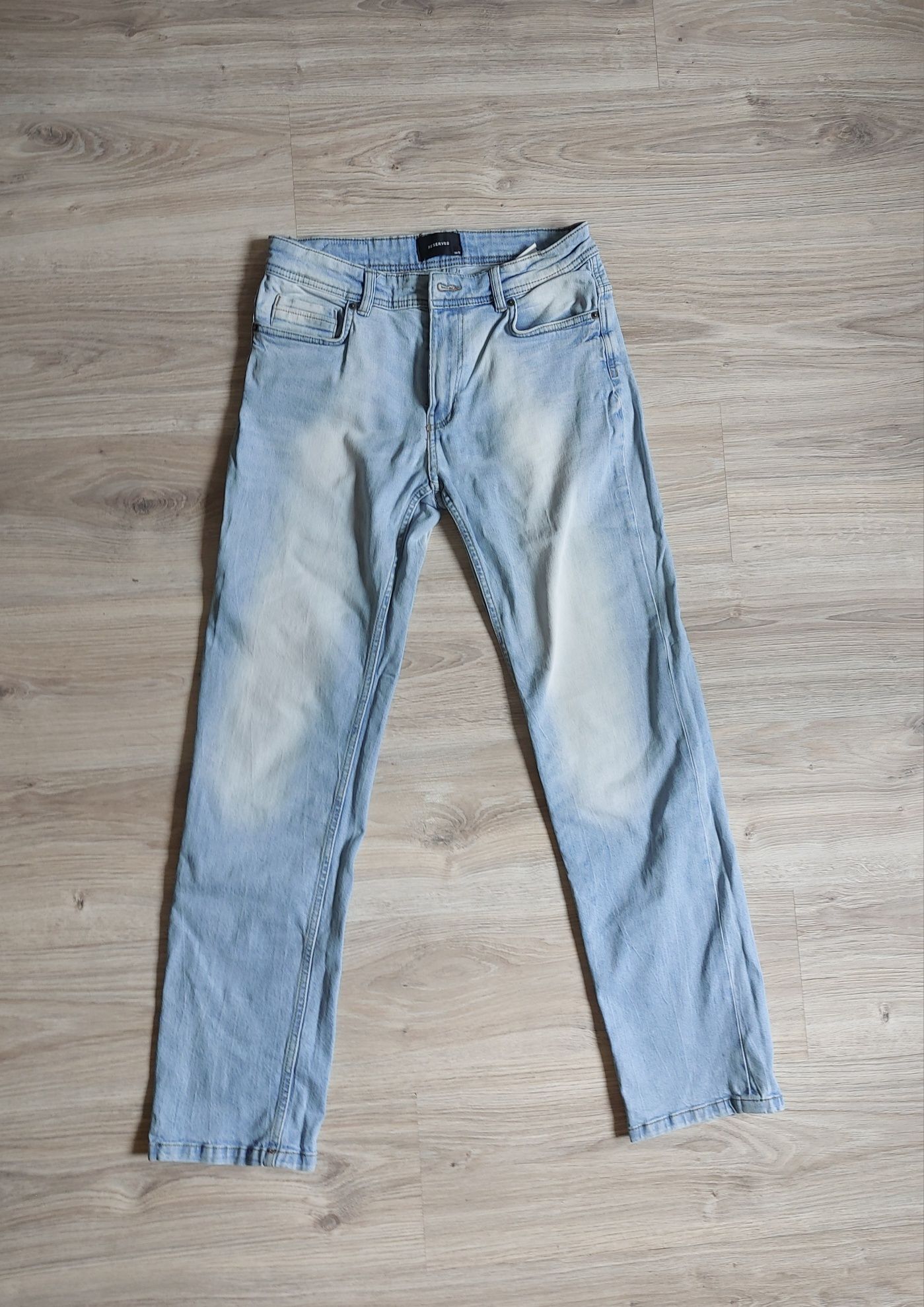 Spodnie, 30/32, Reserved, jeans, 100 bawełna organiczna