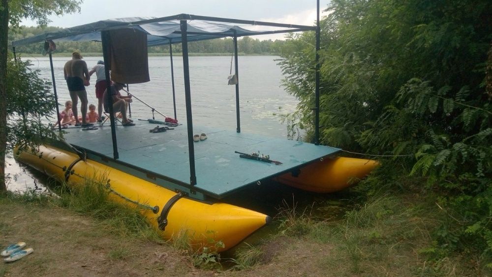баллоны катамаран надувной ПВХ-1100