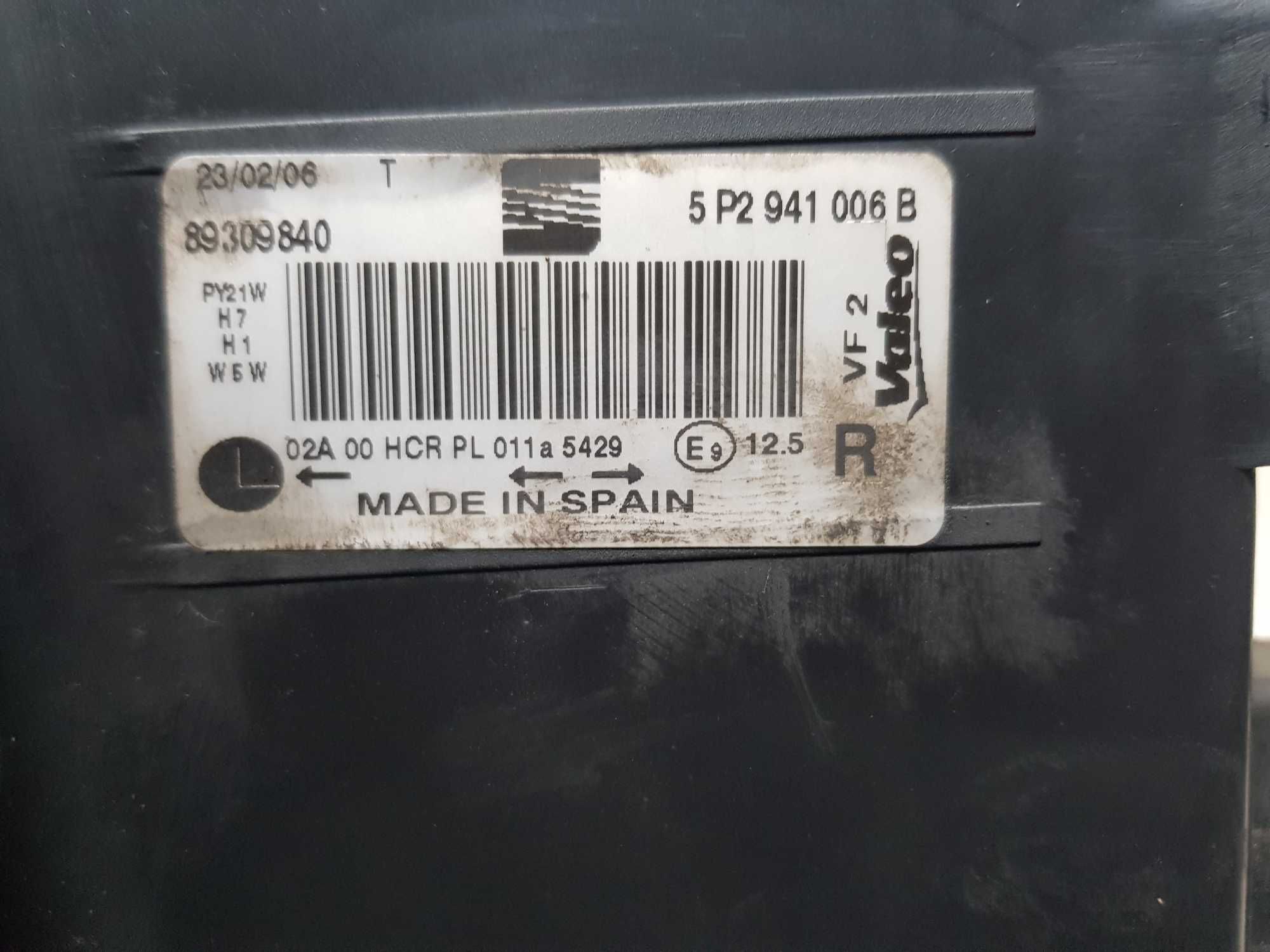 Фара Seat Toledo Leon 3 (Altea)права 2004-2009p. (VALEO) Європа