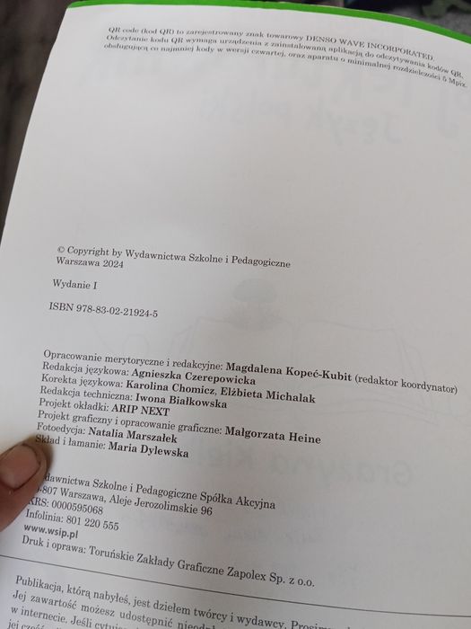 "Mój Lekturownik "Język polski kl.8