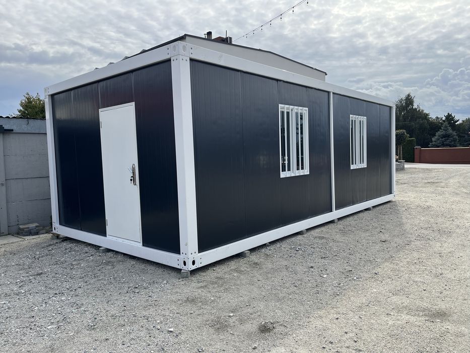 Kontener Biurowy Socjalny Magazynowy Budowlany 8x4m