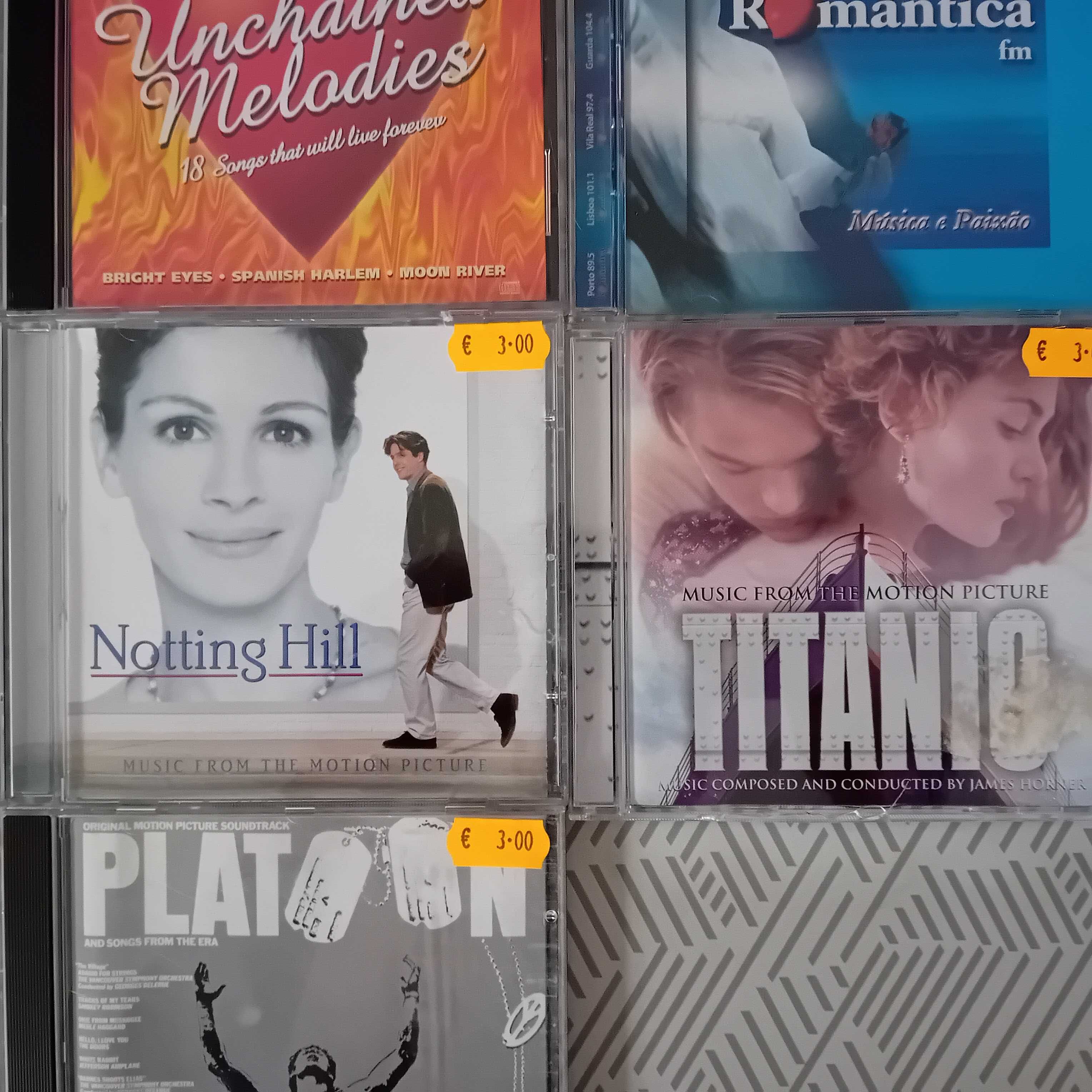 Música em Cd Colectâneas e Bandas Sonoras Low Cost.