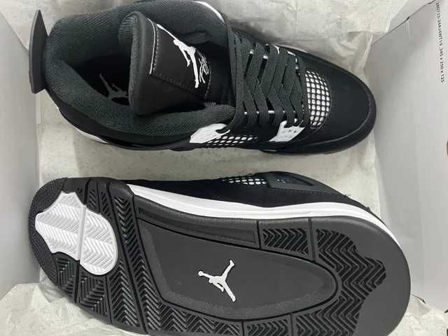 Buty Espadryle Jordan 4 Retro | Biały unisex Roz 40