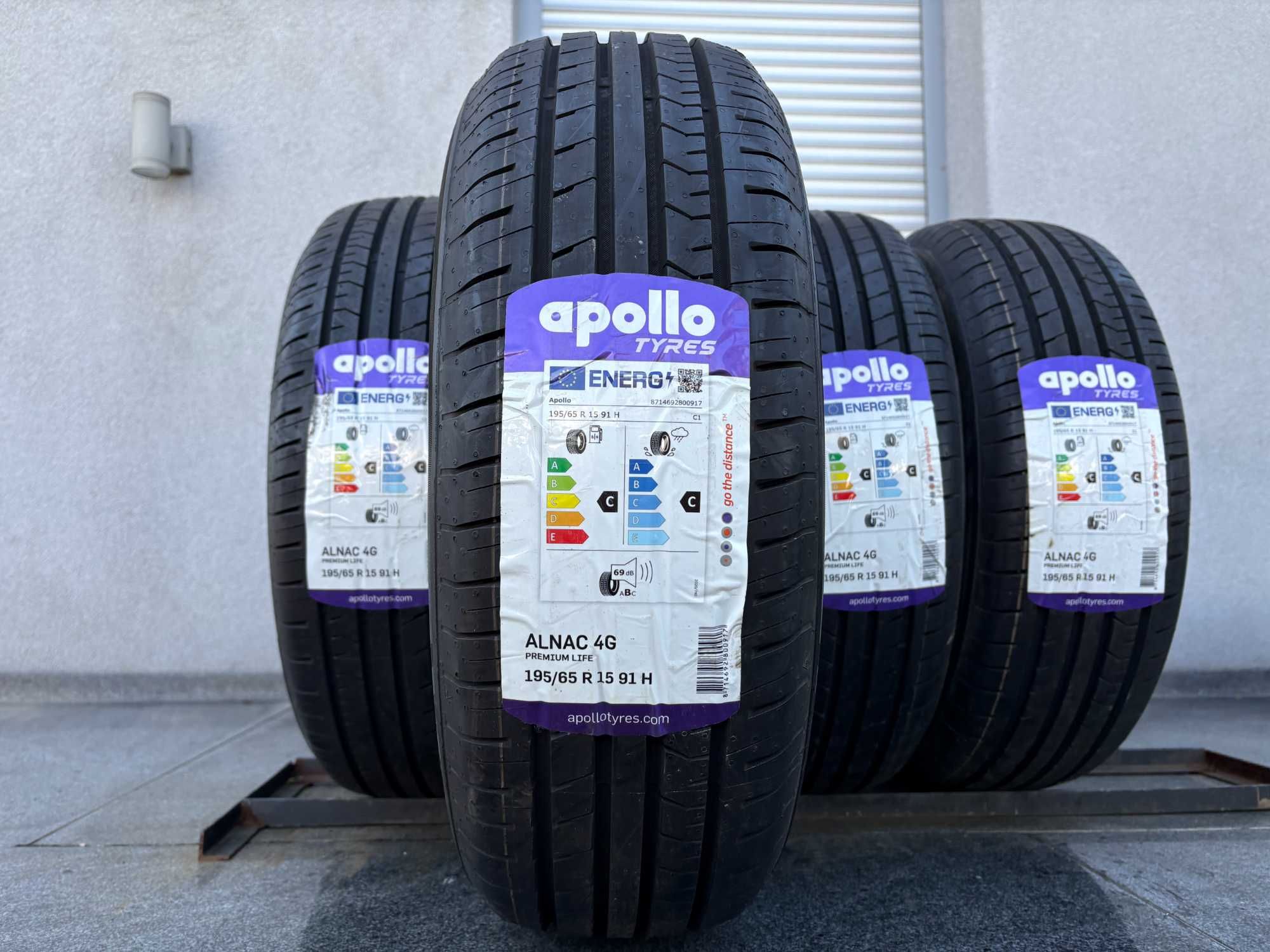 4szt letnie NOWE 195/65R15 Apollo Alnac4G 91H 2022r  C,C,69db