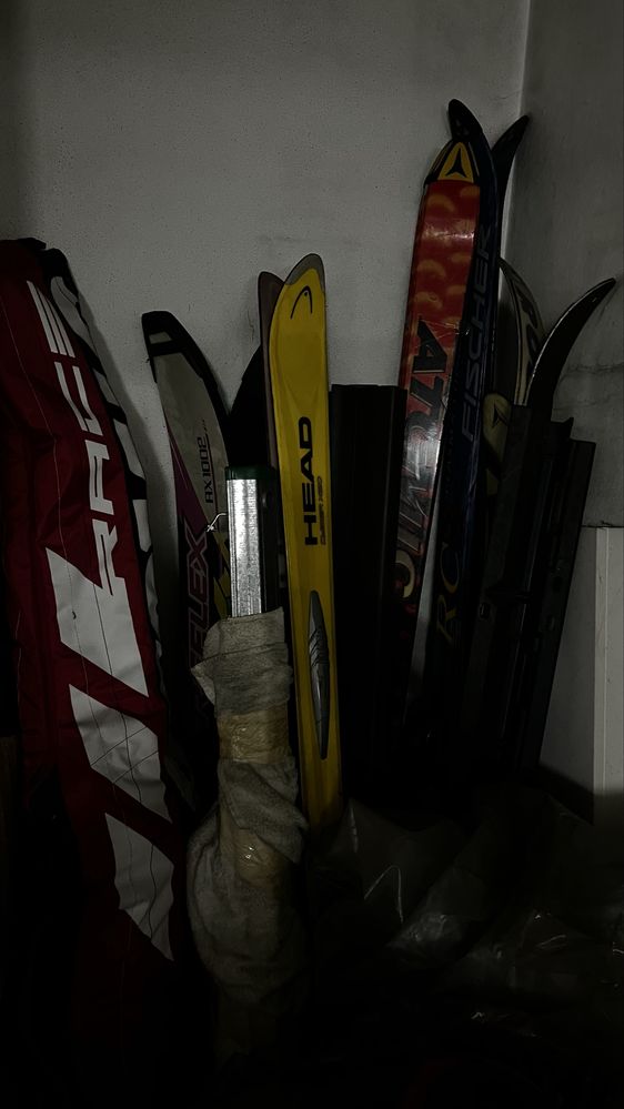 Pares de ski variados