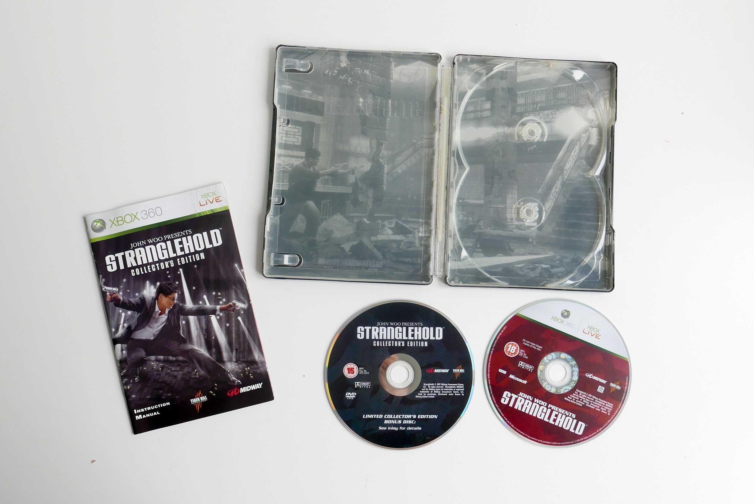 Stranglehold XBOX 360 Collector's Edition Steelbook