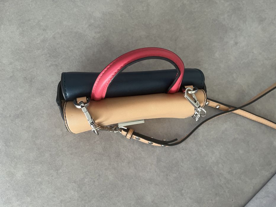 Torba na ramie zara dwustronna z paskiem