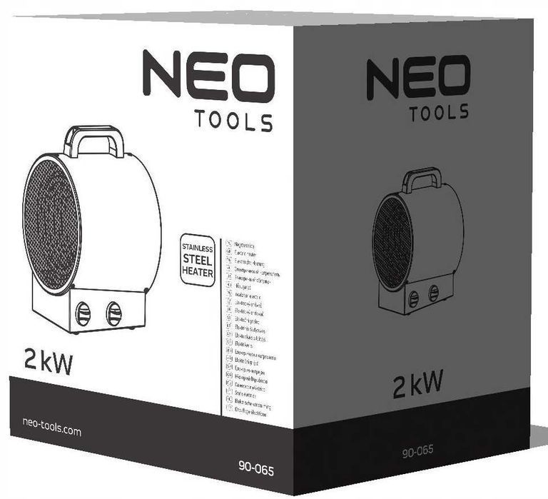 Nagrzewnica Elektryczna 2Kw Przemysłowa