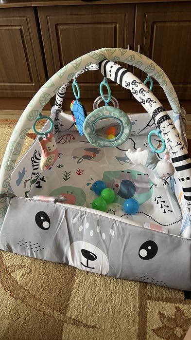 Розвиваючий інтерактивний килимок для дітей 100*110 см Польща