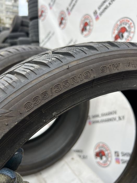 2шт 235/35R19 Bridgestone Blizzak lm005, СКЛАД Б/У РЕЗИНЫ