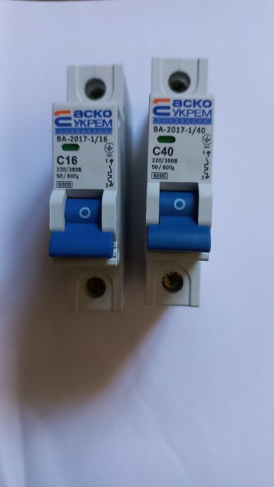 Електро вимикачі , диференційний вимикач