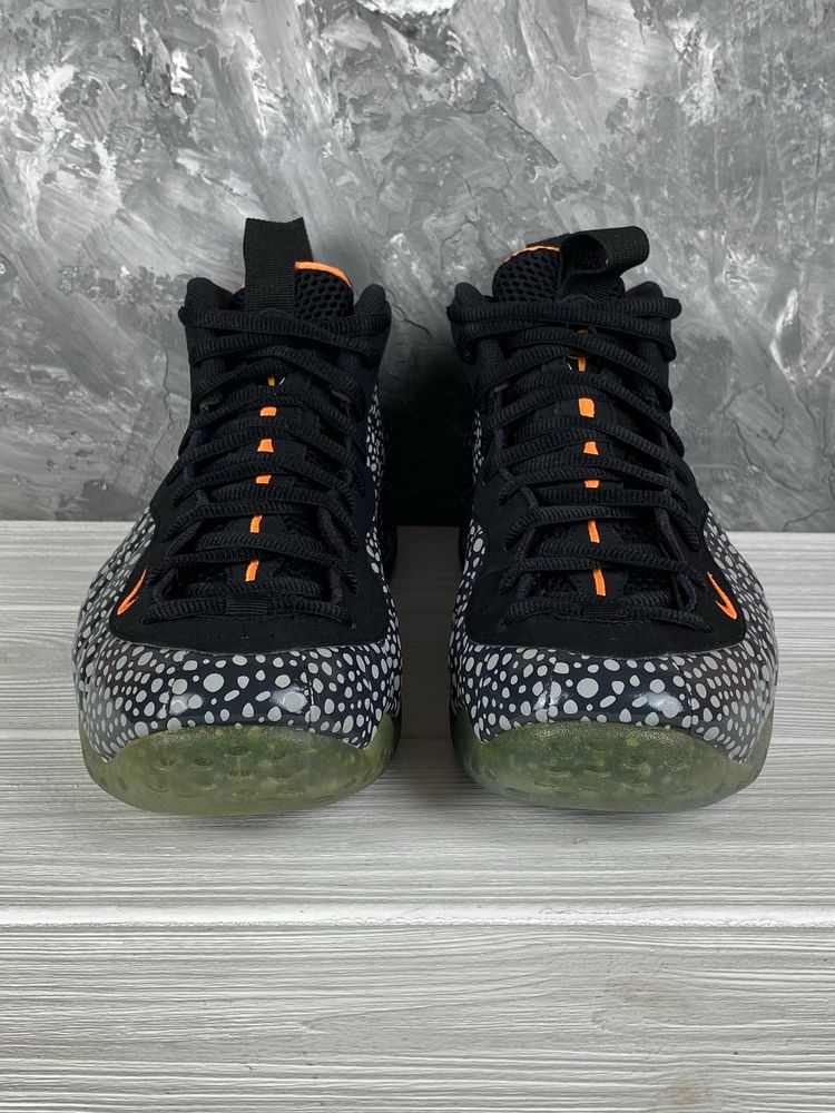 Баскетбольні кросівки nike air foamposite one safari 45/29 см