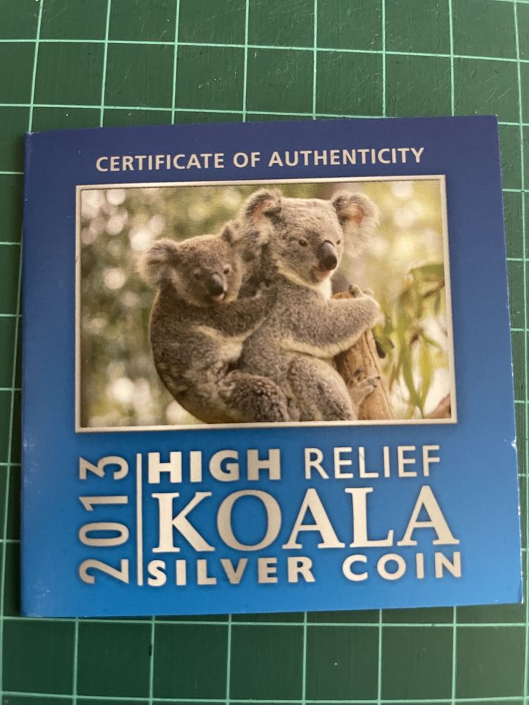 Koala 2013 high relief
