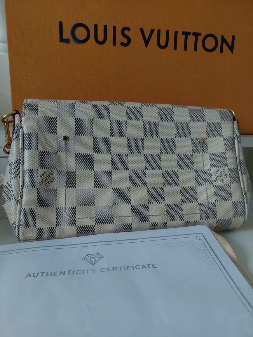 Torebka Louis Vuitton favorite oryginalna, authenticity certificate