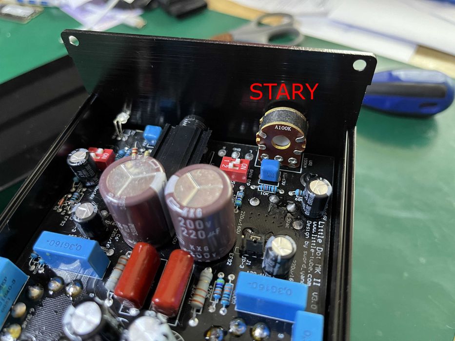 Wzmacniacz słuchawkowy lampowy Little Dot MKII + dodat. świetne lampy