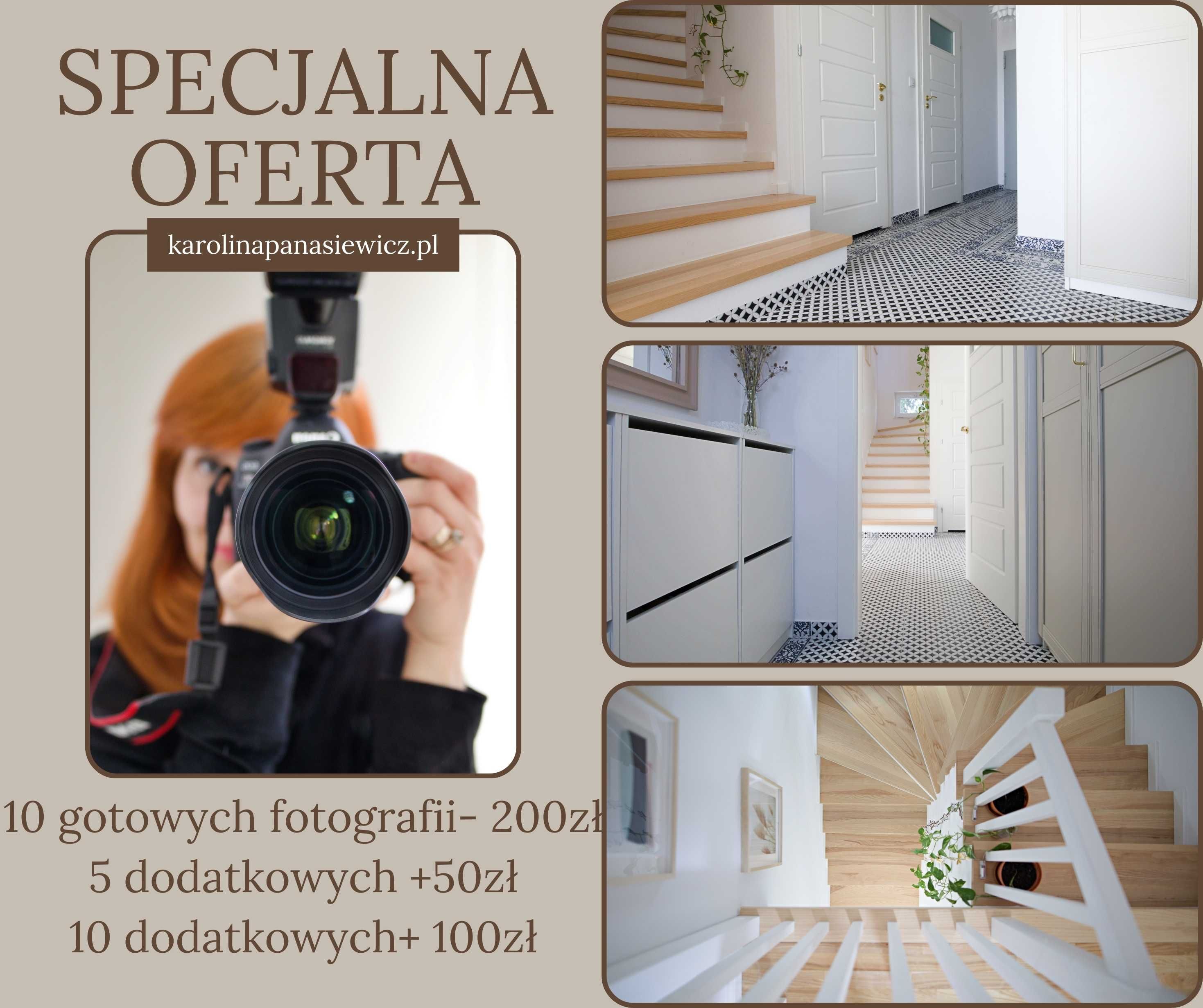 Fotograf Nieruchomości i Wnętrz- PROMOCJA 01.08-31.08.2025