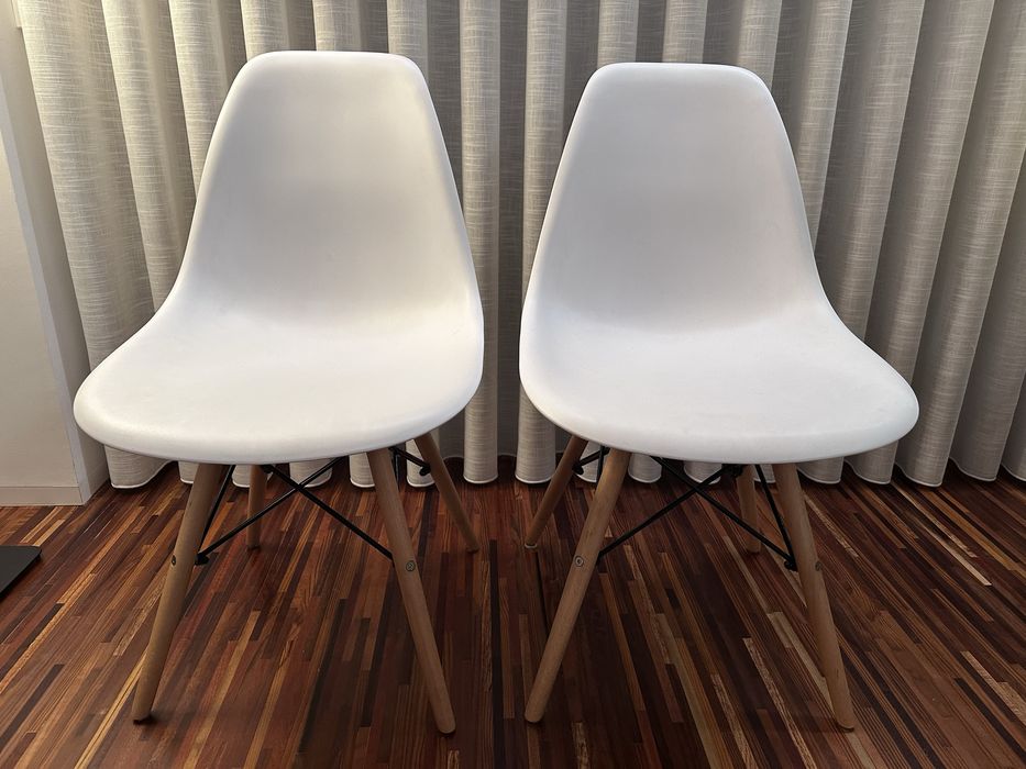 2 Cadeiras jantar - Design Escandinavo