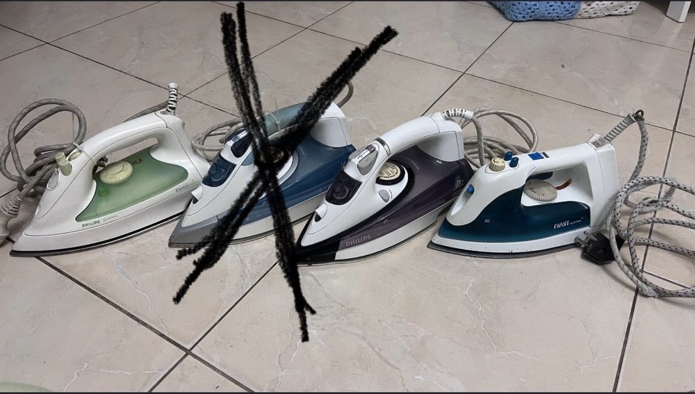 Праска, утюг в робочому стані