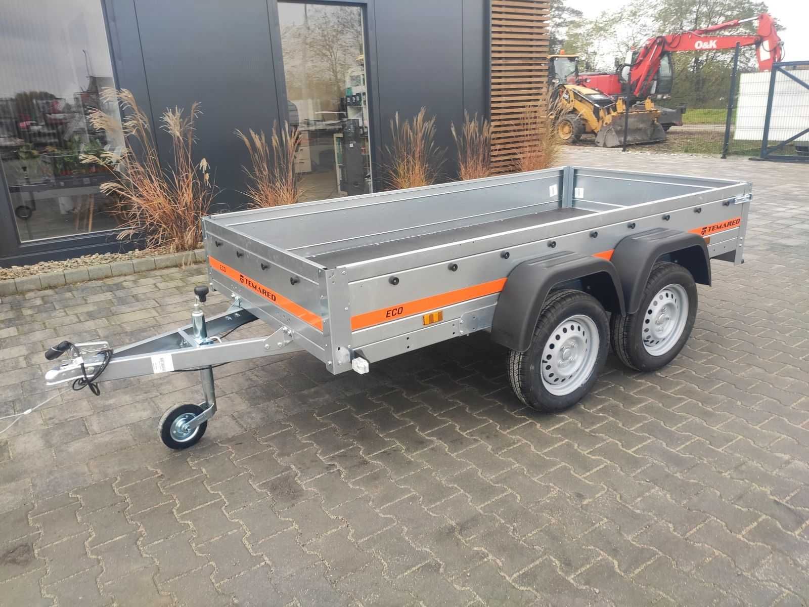 Nowa przyczepka 264 x 126 cm - TEMARED ECO 2612/2 - Dostawa pod dom