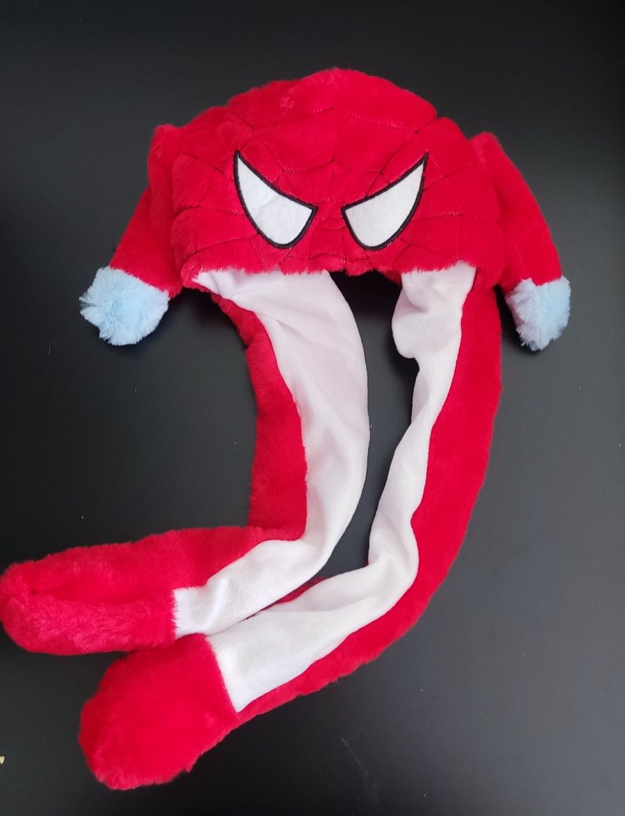 Czapka Spiderman ruchome uszy