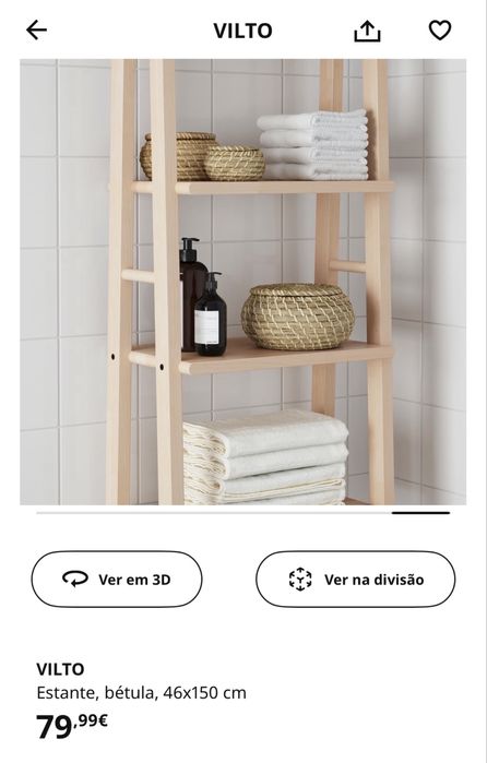 Estante Vilto IKEA