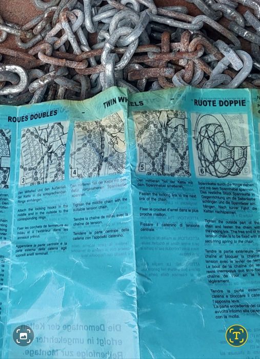 Цепи противоскольжения для грузовиков ,фур.