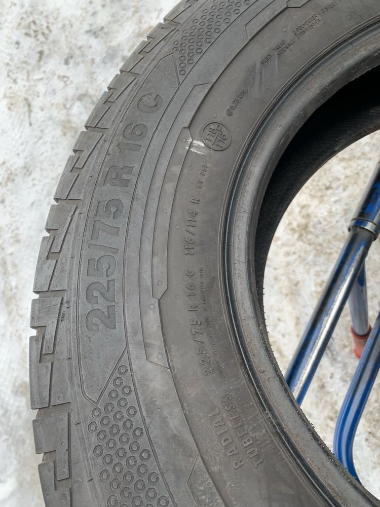 Шини 225/75 R16C Continental VanContact 100 6мм 225 75 16С