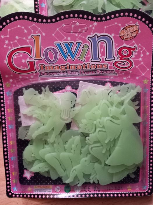 Флуросцентнные фигурки/ декор/ набор для творчества/Ангелочки/Амурчики