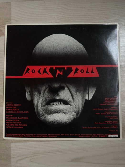 Płyta winylowa TSA  Rock ’n’ Roll z roku 1987