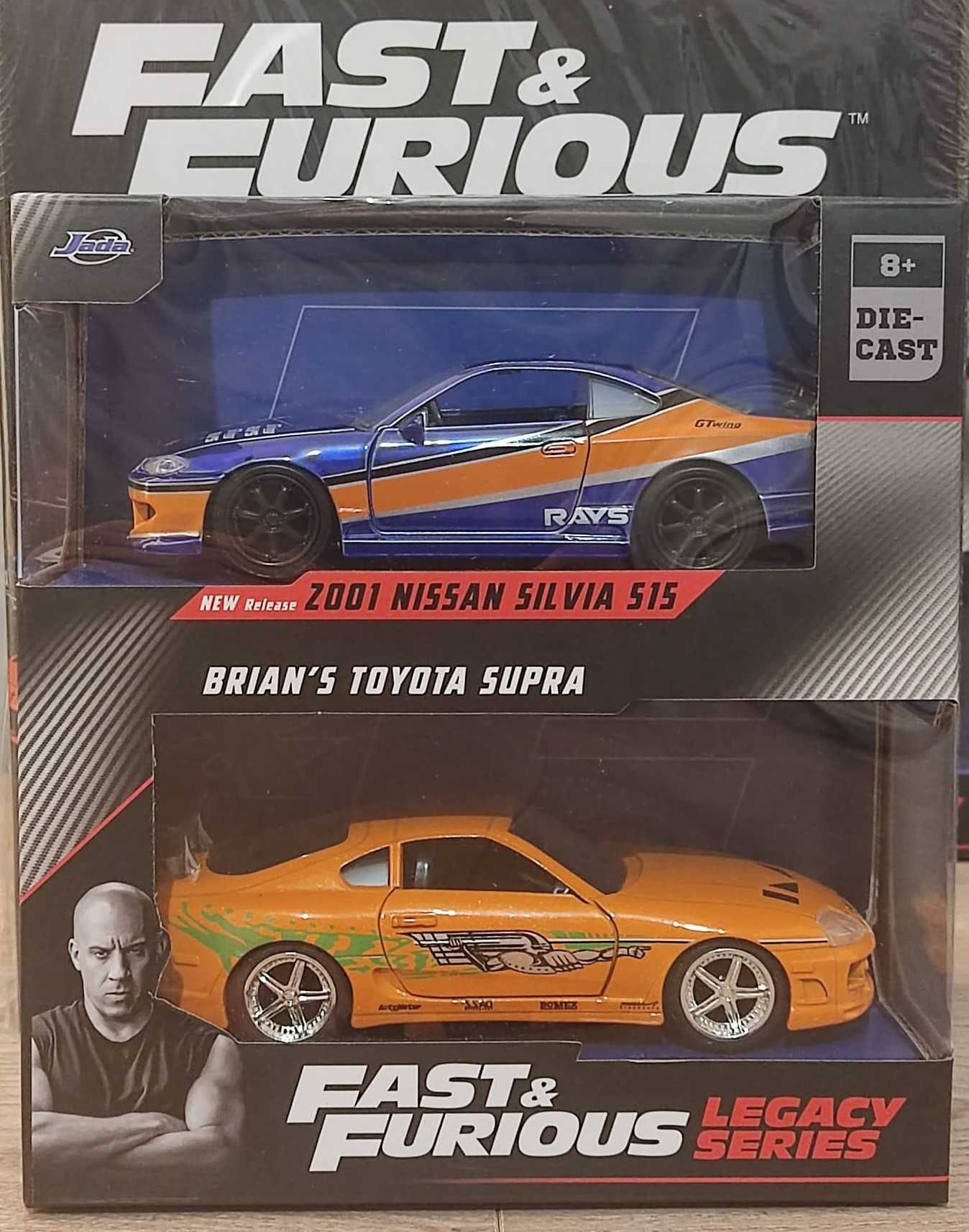 Coleção de carros Fast and Furious 1:32