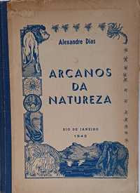 Arcanos da Natureza. Livro Antigo Bom estado