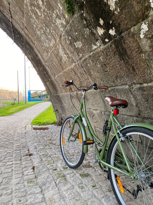 bicicleta vintage em bom estado