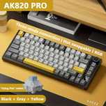 Нова бездротова механічна клавіатура Ajazz AK820 Pro клавіатура ігрова