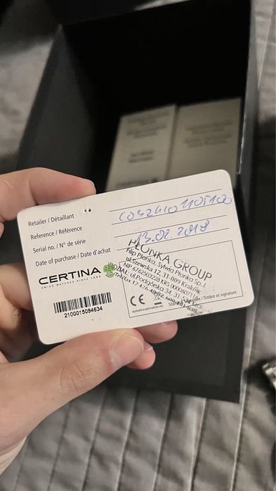 Zegarek Certina DS Action