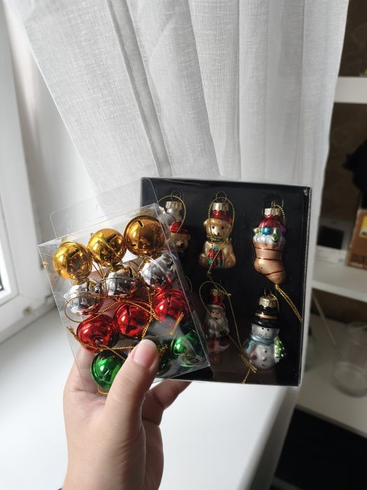 Новогодние игрушки на елку АТБ