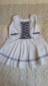 Sukienka na lato dla dziewczynki r. 86/92 cm. Vintage