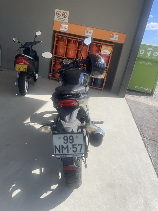 Sym Wolf 125cc Preta