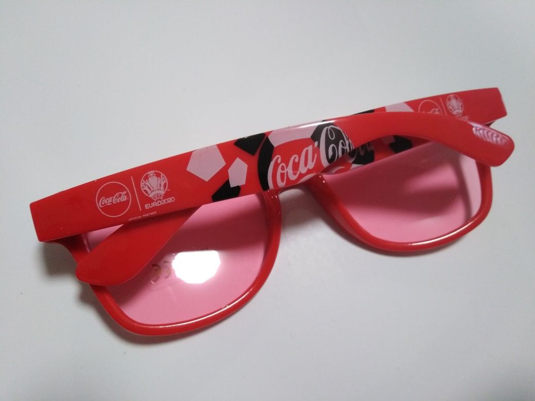 Okulary przeciwsłoneczne dziecięce coca cola  nowe