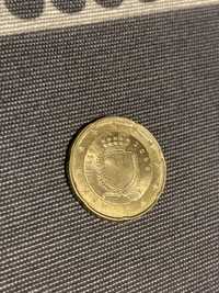 moeda 20 centimos malta 2008