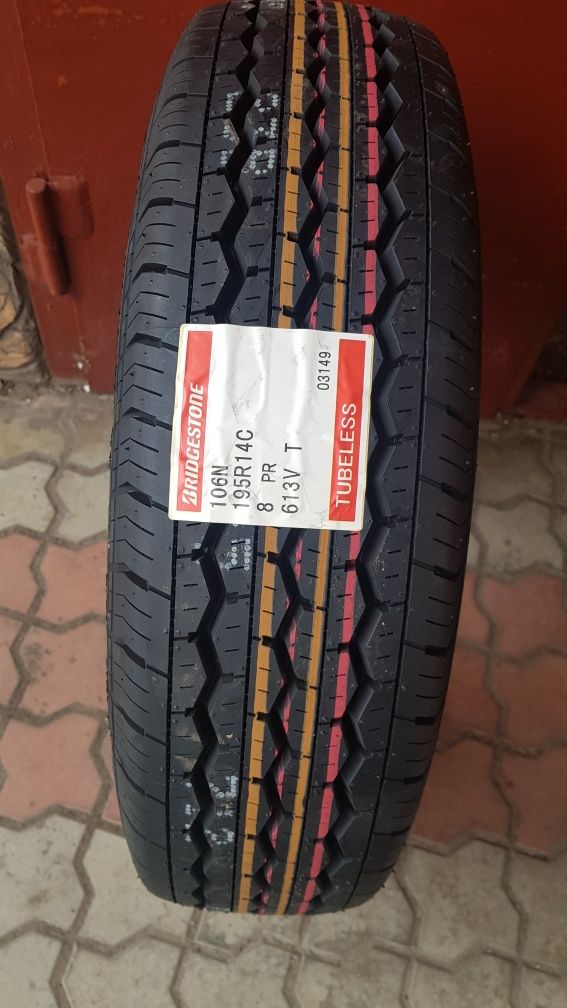Летние шины Bridgestone RD613 V ( 195/80 R14C ) 106N
