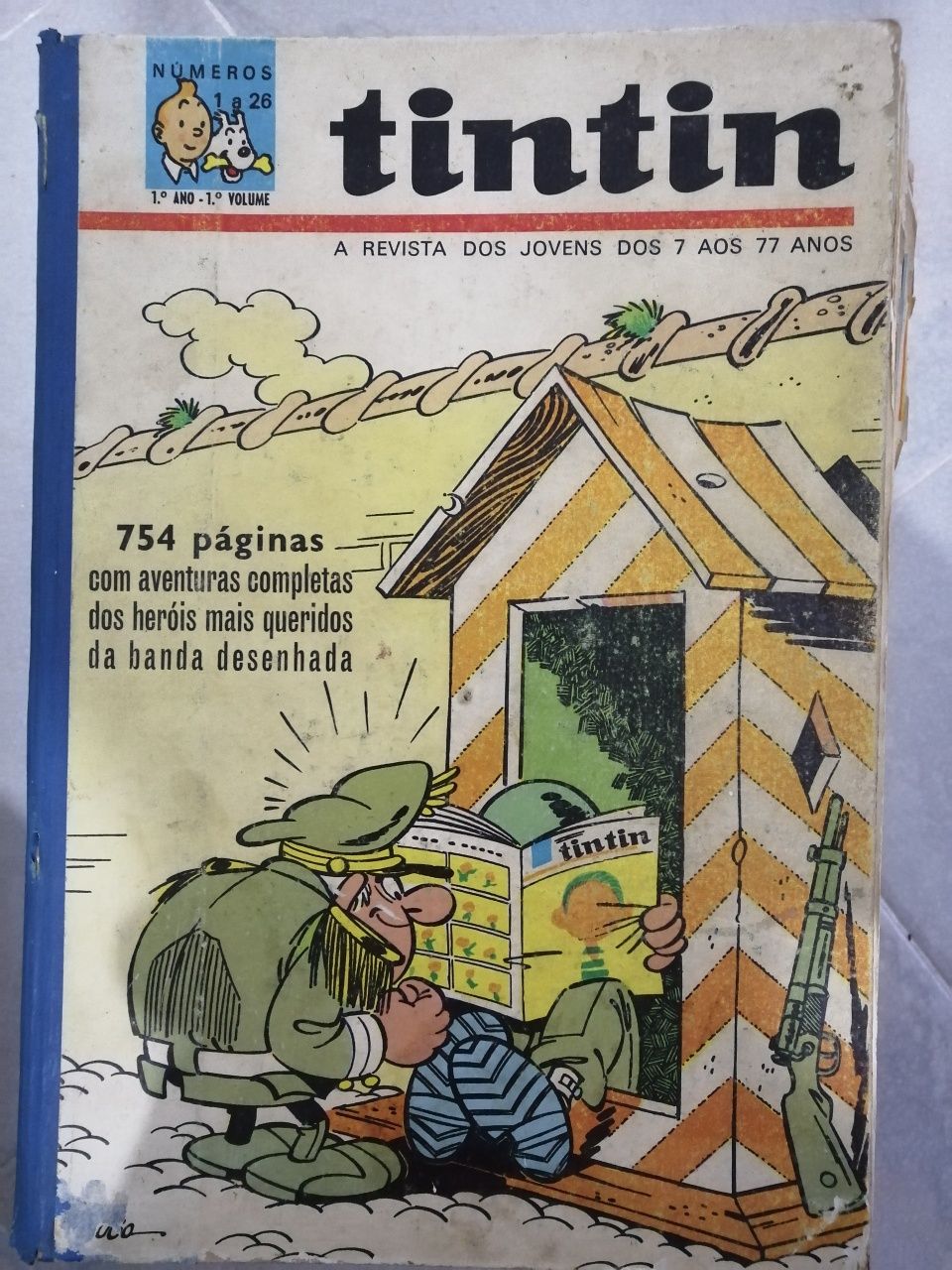 Revista Tintin (1º ano 1º volume) IMPERDÍVEL!