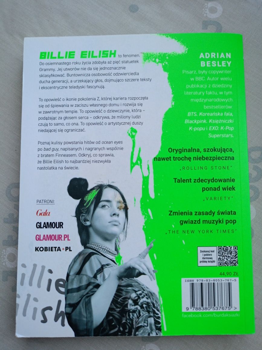 Książka billie eilish