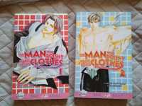 The Man Who Doesn't Take Off His Clothes vol 1-2 yaoi novel