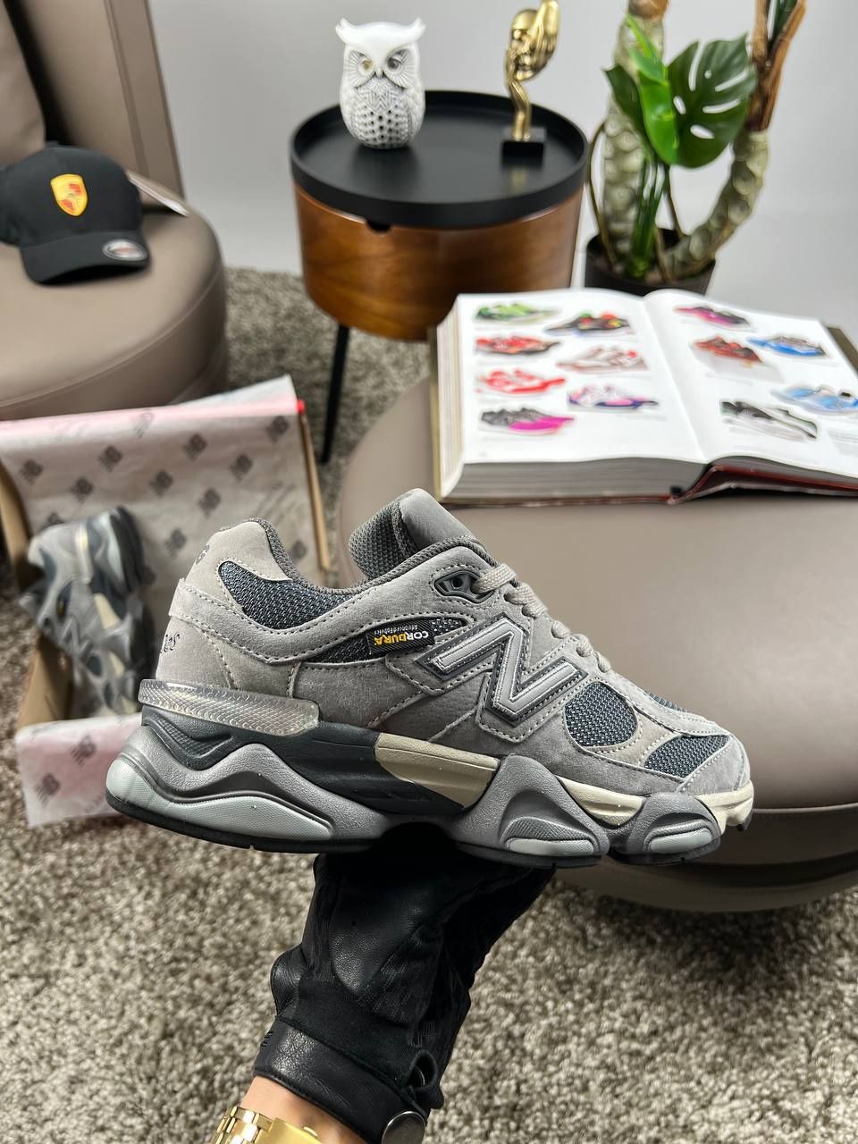 Женские кроссовки New Balance 9060 Grey 36-41 нью беленс кросівки
