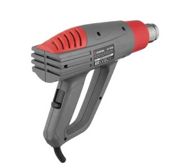 Фен технический строительный 60-600 °С INTERTOOL DT-2420 (2 кВт)