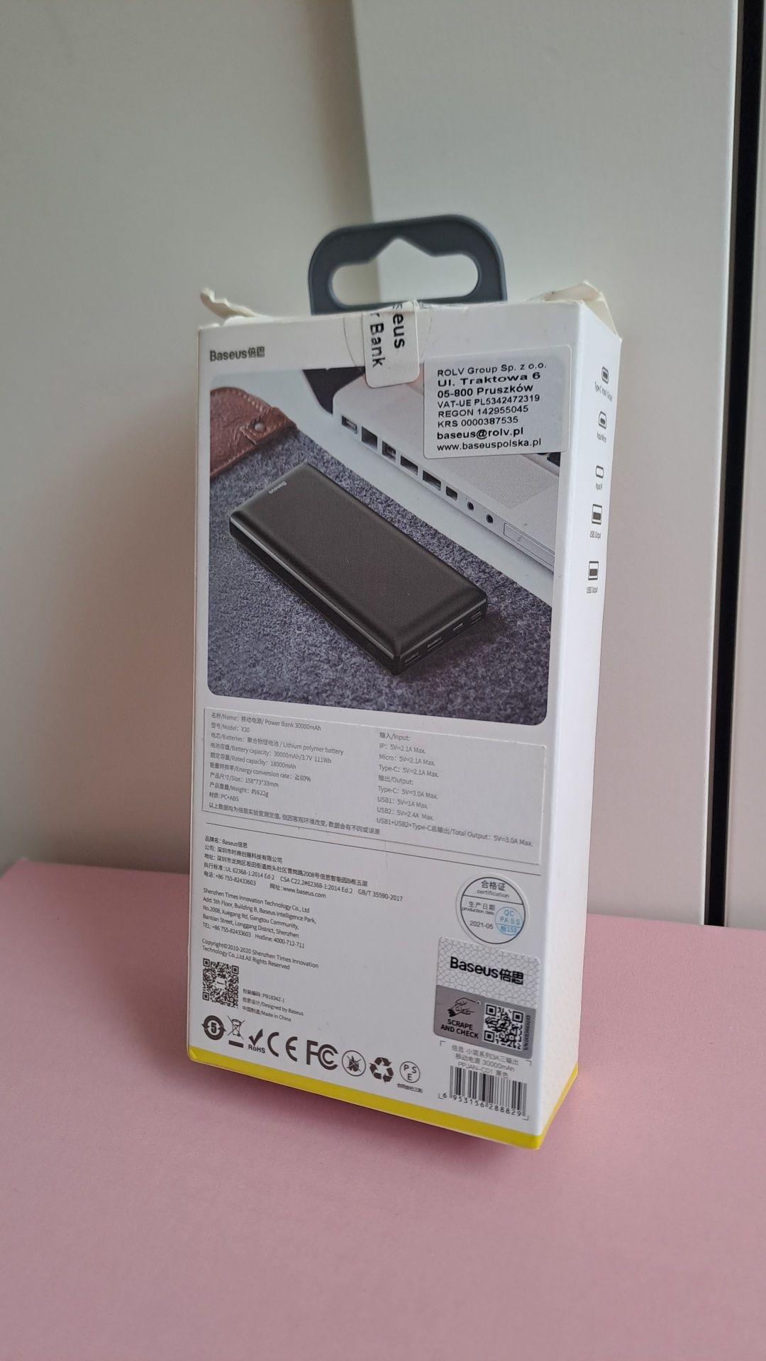 Power Bank Baseus mini JA