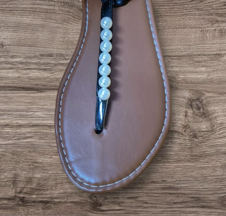 Sandálias Shein Pretas Tam 40