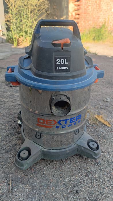 Будівельний пилосос для сухого прибирання Dexter 20 л